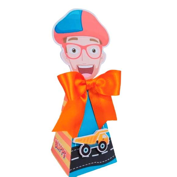 Caixinha Lembrancinha para Festa Tema Blippi