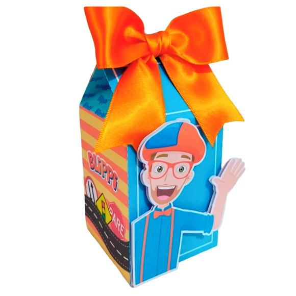 Caixinha Lembrancinha para Festa Tema Blippi