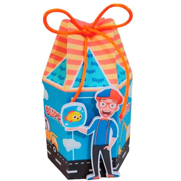 Caixinha Lembrancinha para Festa Tema Blippi