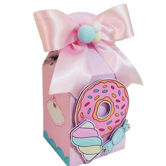 Caixinha Lembrancinha para Festa Tema Doce