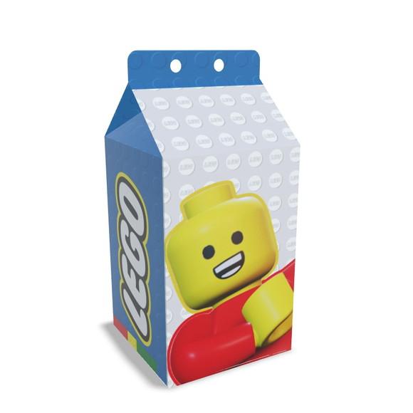 Caixinha Lembrancinha para Festa Tema Lego