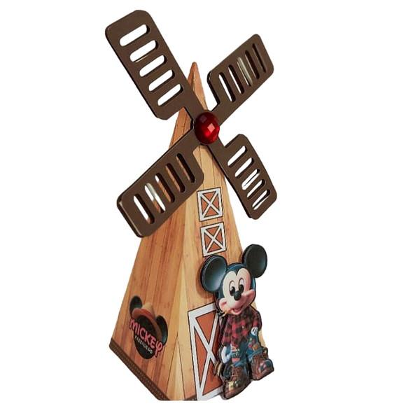 Caixinha Lembrancinha para Festa Tema Mickey Fazendeiro