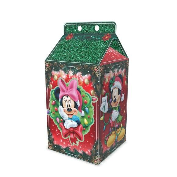 Caixinha Lembrancinha para Festa Tema Natal Mickey