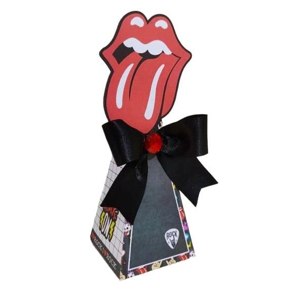 Caixinha Lembrancinha para Festa Tema Rock