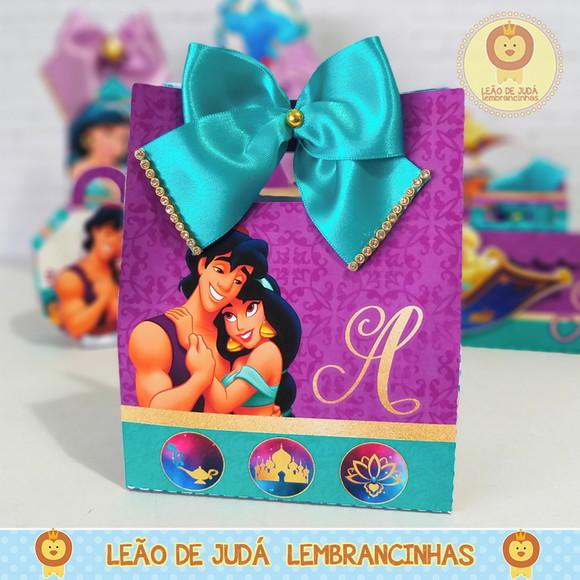 Caixinha Malabo Personalizável no tema Aladdin