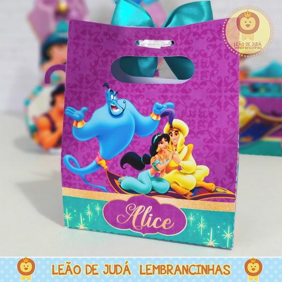 Caixinha Malabo Personalizável no tema Aladdin