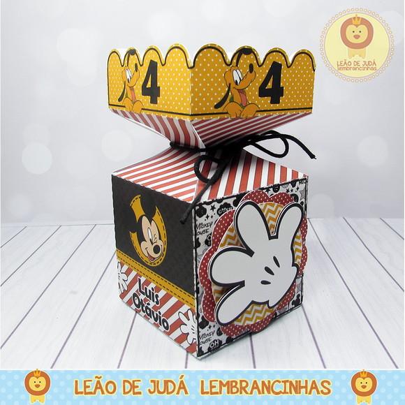 Caixinha Meia Bala Mickey