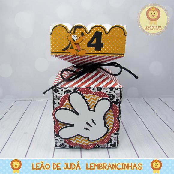 Caixinha Meia Bala Mickey