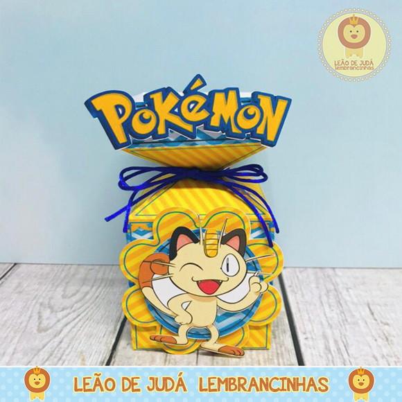 Caixinha Meia Bala Pokémon