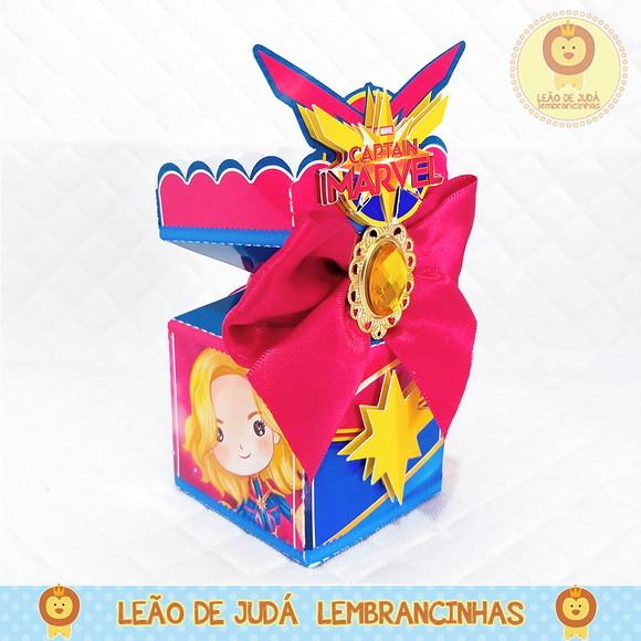 Caixinha Meia Capitã Marvel