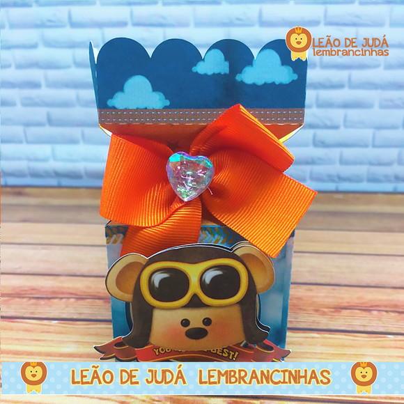 Caixinha Meia Bala URSO AVIADOR