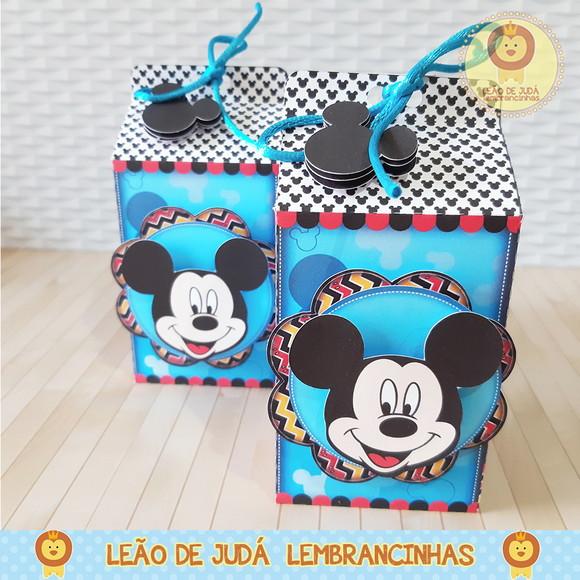 Caixinha milk mickey