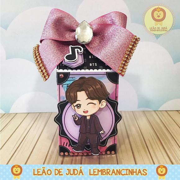 Caixinha milk tema BTS