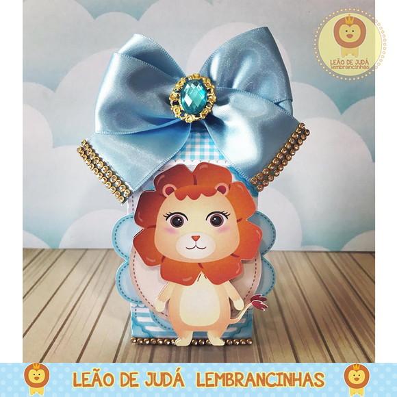 Caixinha milk tema leãozinho