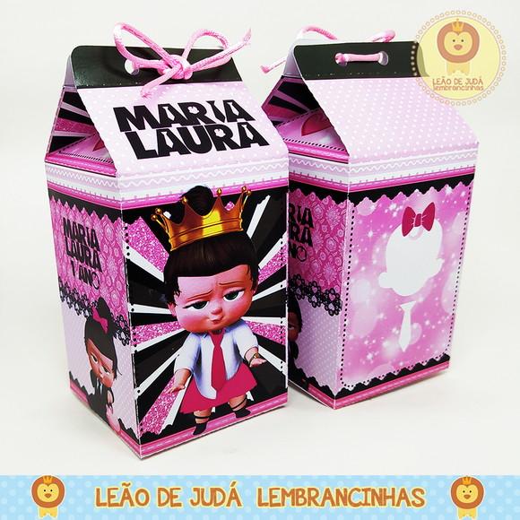 Caixinha milk tema poderosa chefinha