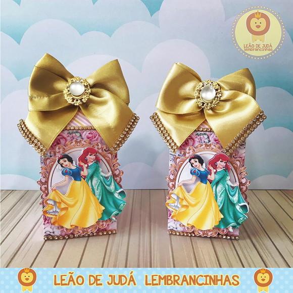 Caixinha Milk Tema Princesas Disney