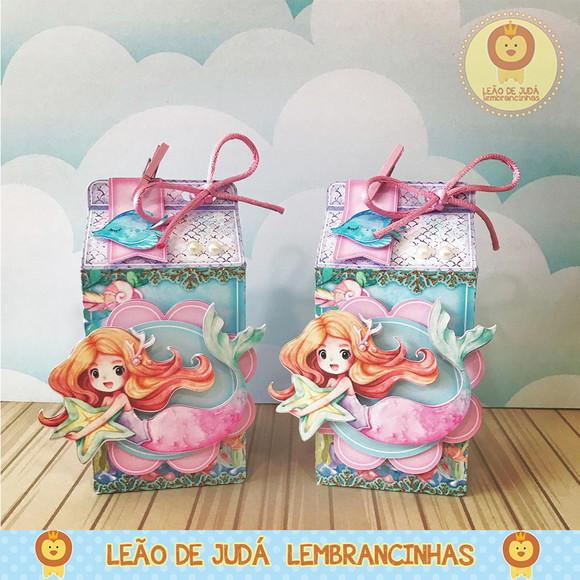 Caixinha Milk Tema Sereia