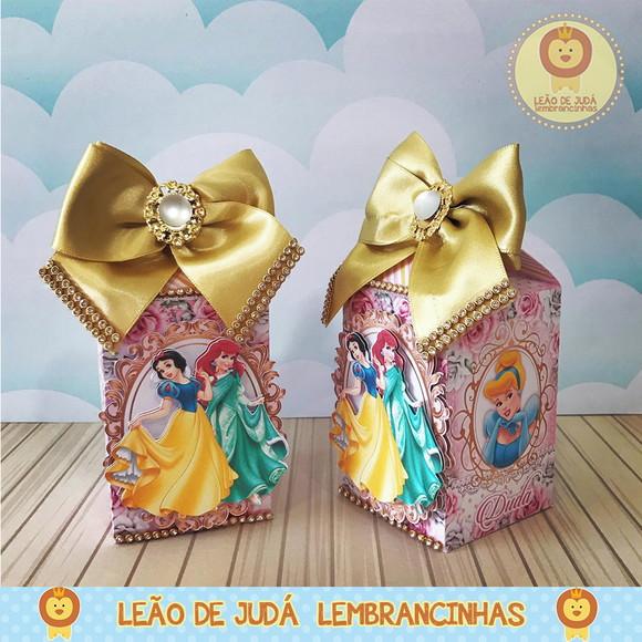 Caixinha Milk Tema Princesas Disney