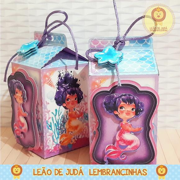 Caixinha milk tema sereia