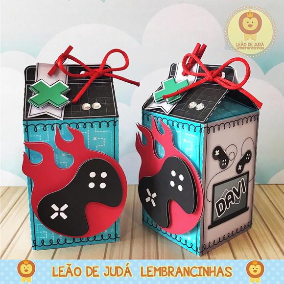 Caixinha milk tema video game
