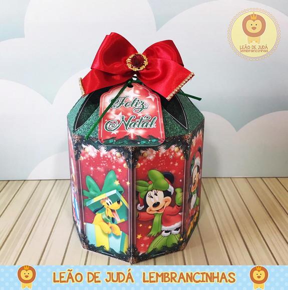 Caixinha Natal do Mickey