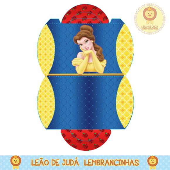 caixinha para festa bela e a fera