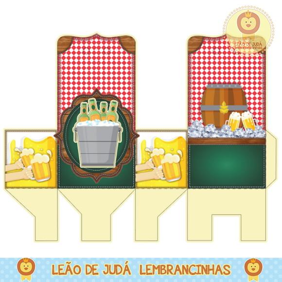 caixinha para festa boteco