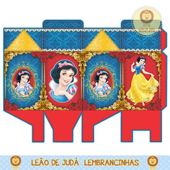 Caixinha para Festa Branca de Neve