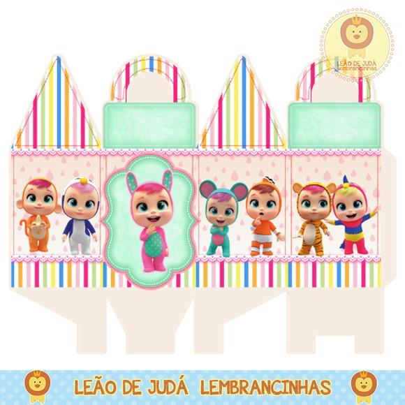 caixinha para festa cry baby