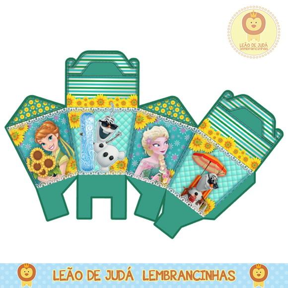 caixinha para festa frozen fever