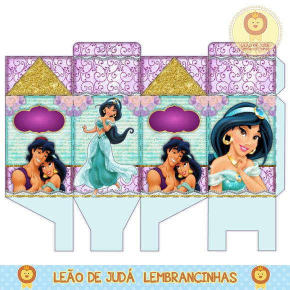 caixinha para festa jasmine