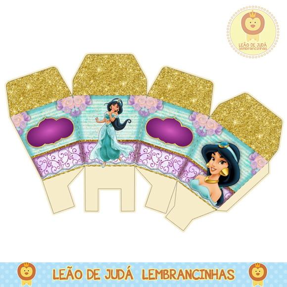 caixinha para festa jasmine