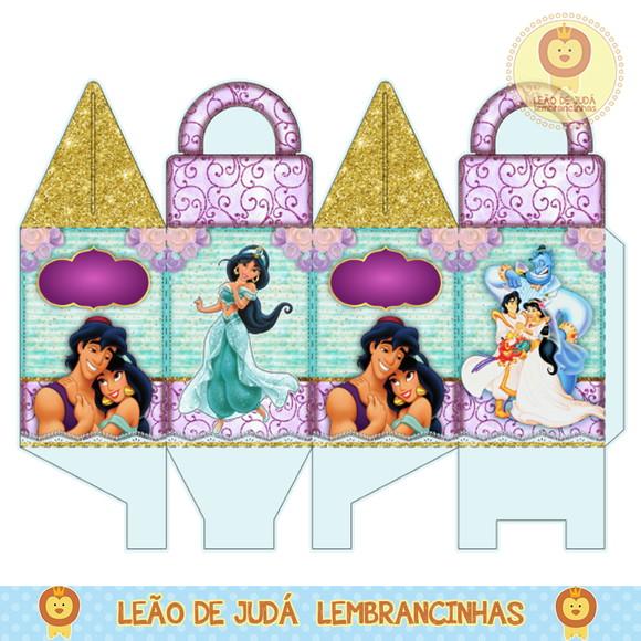 caixinha para festa jasmine