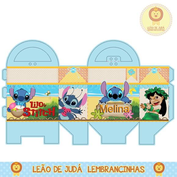 caixinha para festa lilo e stitch