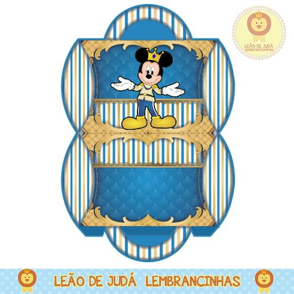 Caixinha para Festa Mickey Realeza