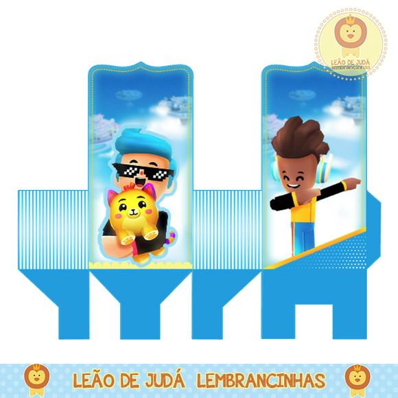 caixinha para festa pk xd