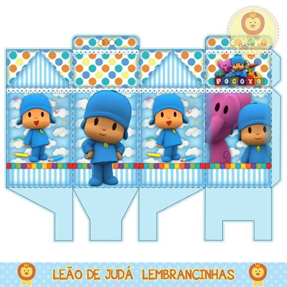 Caixinha para Festa Pocoyo
