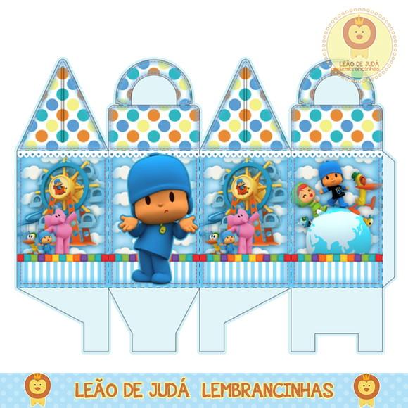 Caixinha para Festa Pocoyo