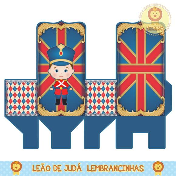 Caixinha Para Festa Soldadinho De Chumbo