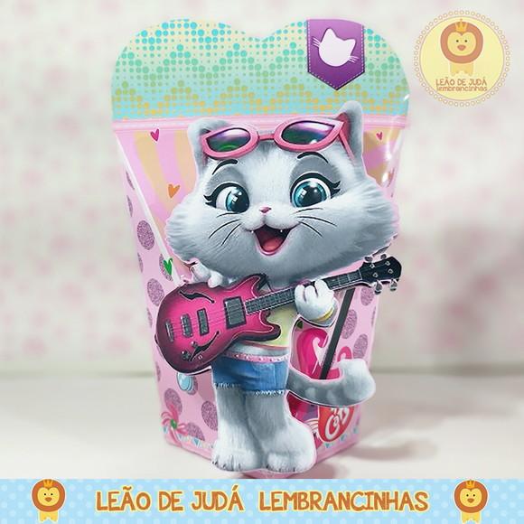 Caixinha para festa tema 44 gatos