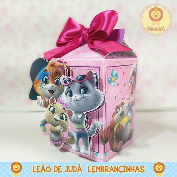 Caixinha para Festa Tema 44 Gatos
