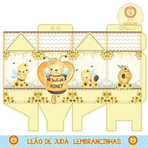 Caixinha para festa tema abelhinha