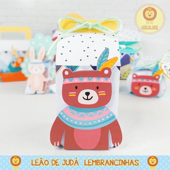 Caixinha para festa tema animalzinho