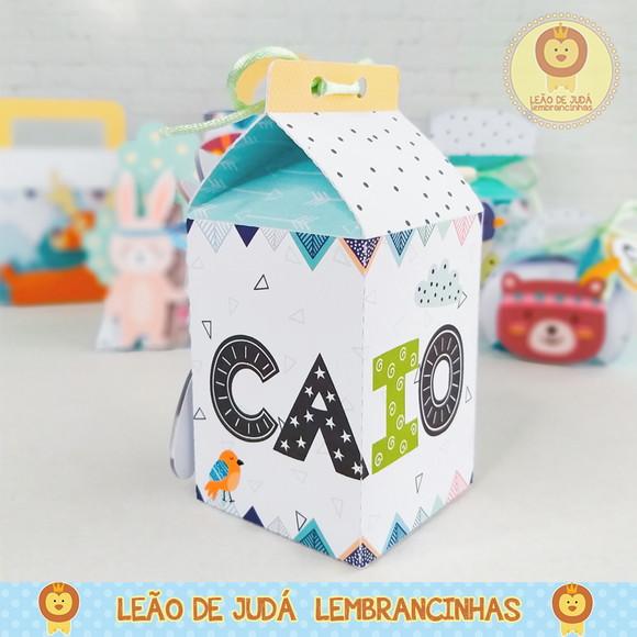 Caixinha para festa tema animalzinho