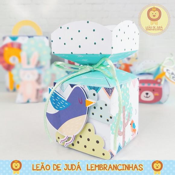 Caixinha para festa tema animalzinho