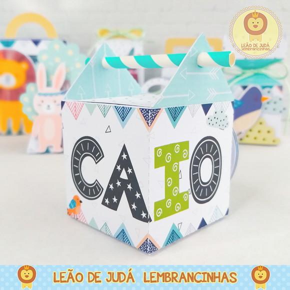 Caixinha para festa tema animalzinho