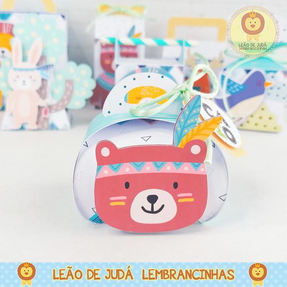 Caixinha para festa tema animalzinho