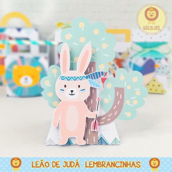 Caixinha para festa tema animalzinho