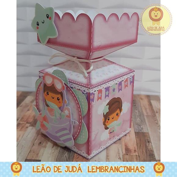 Caixinha para festa tema aviadora