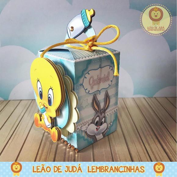 Caixinha para Festa Tema Baby Looney Tunes